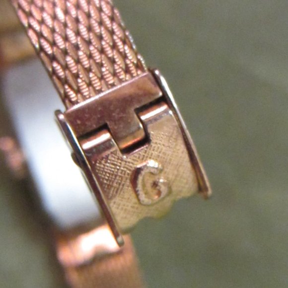 Gruen Percision Diamante Gold Plated Wrist Watch Hand Winds Kreisler USA main image 14